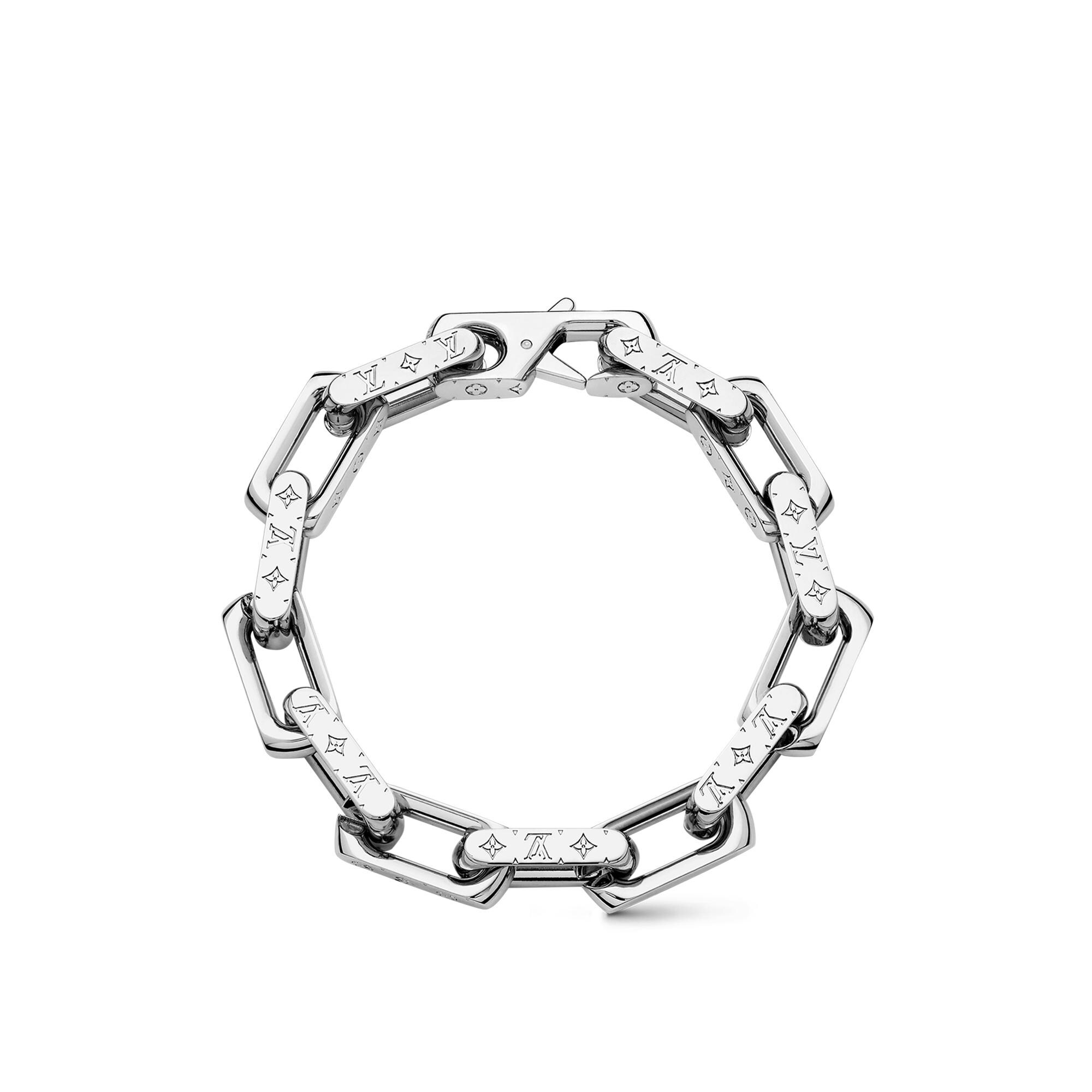 Monogram Chain Bracelet S00 - All Fashion Jewellery For Men 